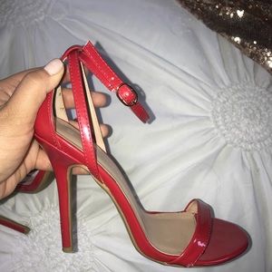 Red high heels